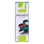 Magnets for boards Q-CONNECT, round, 20mm, 10 pcs, color mix