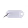 Zawieszki na klucze Q-CONNECT, 50x22mm, 100 szt., białe