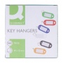 Key chains Q-CONNECT, 50×22mm, 100 szt., white