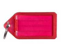 Key chains Q-CONNECT, 55x30mm, 40 pcs., red