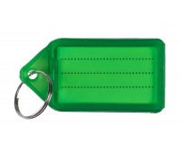 Key chains Q-CONNECT, 55x30mm, 40 pcs., green