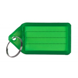 Zawieszki na klucze Q-CONNECT, 55x30mm, 40 szt., zielone, Szafki na klucze, Wyposażenie biura