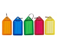 Key chains Q-CONNECT, 55x30mm, 40 pcs., color mix