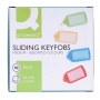 Key chains Q-CONNECT, 55x30mm, 40 pcs., color mix
