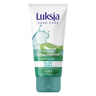 LUKSJA KREM DO RĄK 50ML SZYBKIE WCHŁANIANIE, Kremy, Art. higieniczne i dozowniki