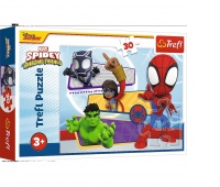 PUZZLE 30 ODWAŻNY SPIDEY !!