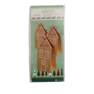 ŚWIĄTECZNE TOREBKI DO CIASTECZEK 106x22cm.3szt., Boże Narodzenie, Art. świąteczne i okolicznościowe