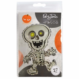 HALLOWEENOWY BALON FOLIOWY FIGURKA-SZKIELETOR, Balony, Art. na okazje i przyjęcia