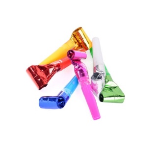 GWIZDKI METALIZOWANE 6szt., Halloween, Art. świąteczne i okolicznościowe