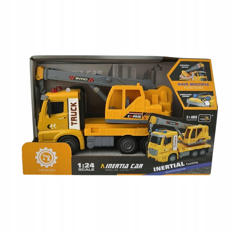 CIĘŻAR&Oacute;WKA DŹWIG ŚW/DŹ 9635, Pojazdy, Zabawki