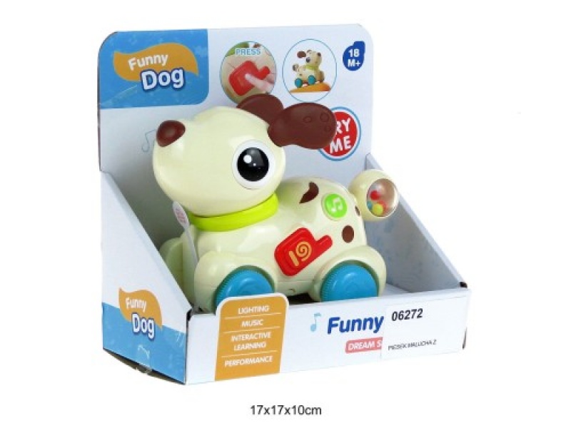 PIESEKMALUCHA Z DŹWIĘKAMI 3519, Dla najmłodszych, Zabawki