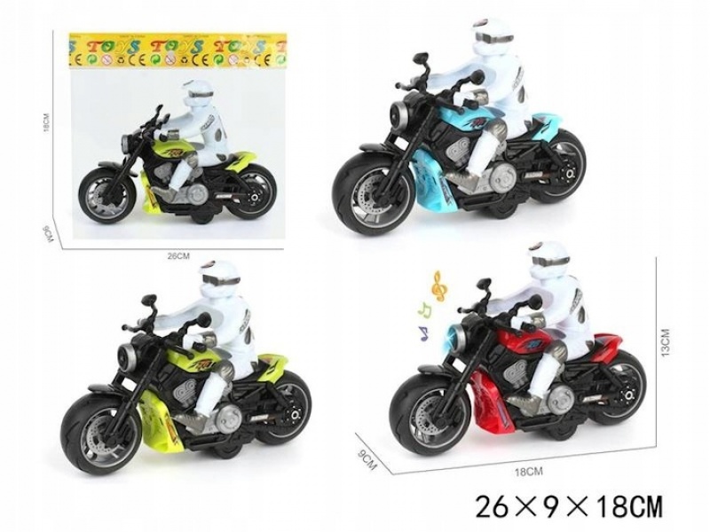 MOTOCYKL Z NAPĘDEM 4686, Pojazdy, Zabawki