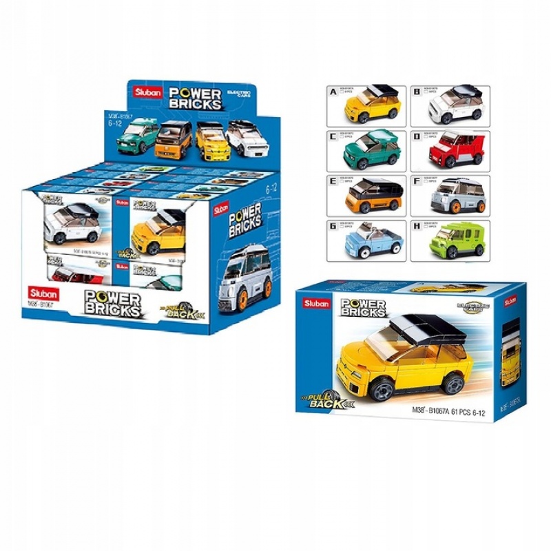 KLOCKI SLUBAN KLUB MOTO 4994, Klocki, Zabawki