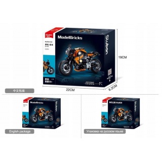 KLOCKI SLUBAN KLUB MOTO 196EL., Klocki, Zabawki