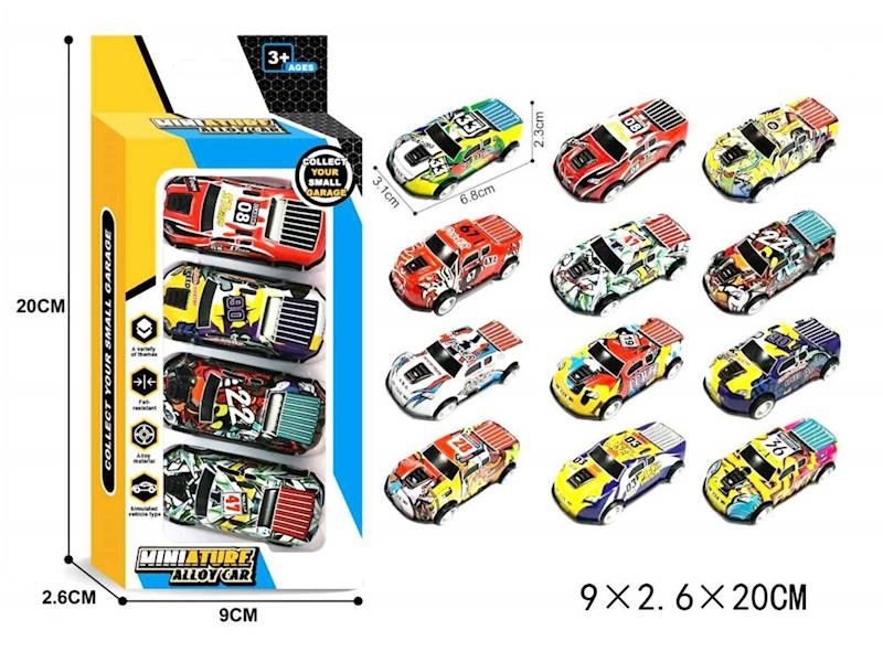 AUTA ZESTAW 6093, Pojazdy, Zabawki