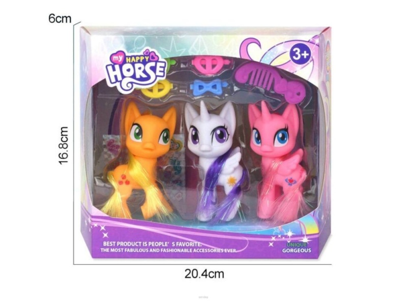 MINI KONIKI ZAKCESORIAMI 6703, Zabawki