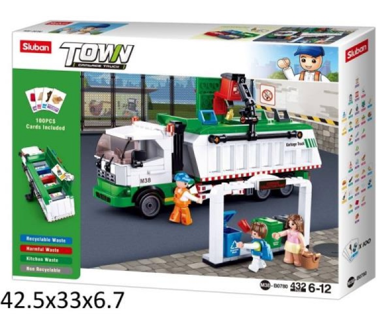 KLOCKI SLUBAN MIASTO 432EL., Klocki, Zabawki