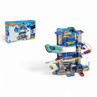 PARKING ZESTAW 7861, Kolejki, tory wyścigowe, parkingi, Zabawki