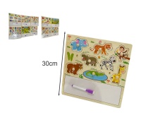 UKŁADANKA DREWNIANA 8714, Drewniane, Zabawki