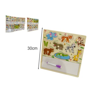 UKŁADANKA DREWNIANA 8714, Drewniane, Zabawki