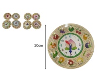 UKŁADANKA DREWNIANA ZEGAR 8721