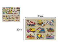 UKŁADANKA DREWNIANA 8752