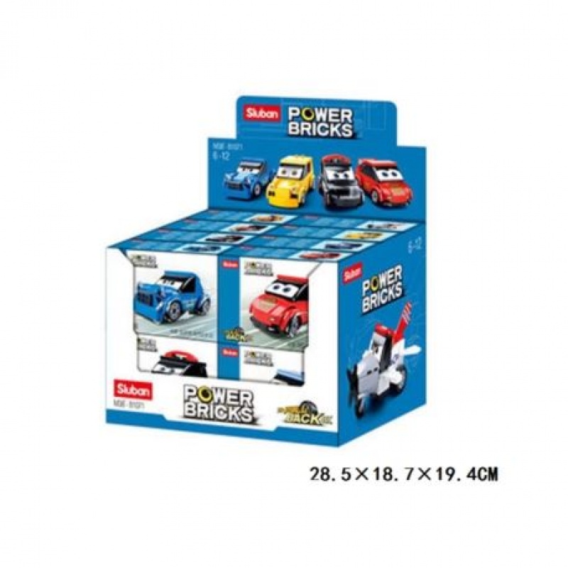 KLOCKI SLUBAN KLUB MOTO, Klocki, Zabawki