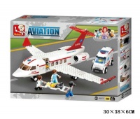 KLOCKI-SLUBAN LOTNISKO 335 EL 9494, Klocki, Zabawki