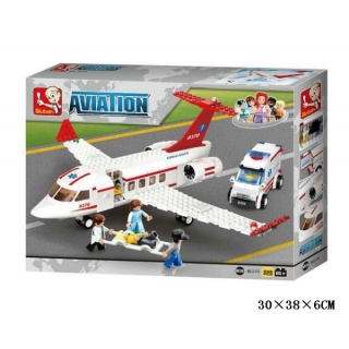 KLOCKI-SLUBAN LOTNISKO 335 EL 9494, Klocki, Zabawki