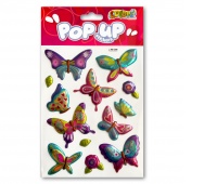 Kolori Naklejki metal.PUP-2308 Rainbow Butterflies