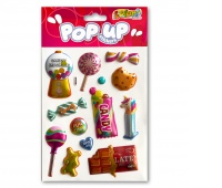 Kolori Naklejki metaliczne PUP-2602 Candies