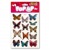 Kolori Naklejki metaliczne PUP-2507 Butterflies