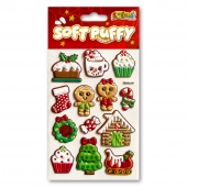 Kolori Naklejki Puffy SWPX-3203 Christmas Cookies