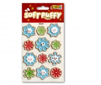 Kolori Naklejki Puffy SWPX-3205 Christmas Snowfl.