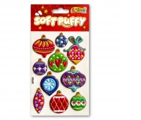 Kolori Naklejki Puffy SWPX-3206 Christmas Balls
