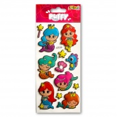 Kolori Naklejki Puffy PUF-5808 Happy Mermadis