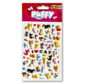 Kolori Naklejki Puffy SWP-404 I Love Dog