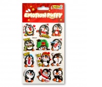 Kolori Naklejki Puffy SWPX-1804 Emotion Penguins