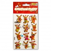 Kolori Naklejki Puffy SWPX-1805 Emotion Reindeers