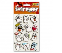 Kolori Naklejki Puffy SWPH-1801 Halloween Ghosts, Naklejki, Art. kreatywne