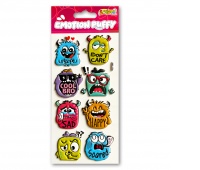 Kolori Naklejki Puffy SWP-1701 Emotion Monster