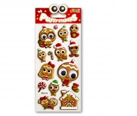 Kolori Naklejki Puffy SWPX-2003 Christmas Ginger.