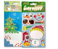 Kolori Naklejki Puffy SWPX-2102 Fun with Snowman
