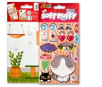 Kolori Naklejki Puffy SWP-3602 Fun with Kitty