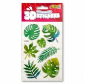 Kolori Naklejki 3D Transp.PUS-8206 Green Leaves