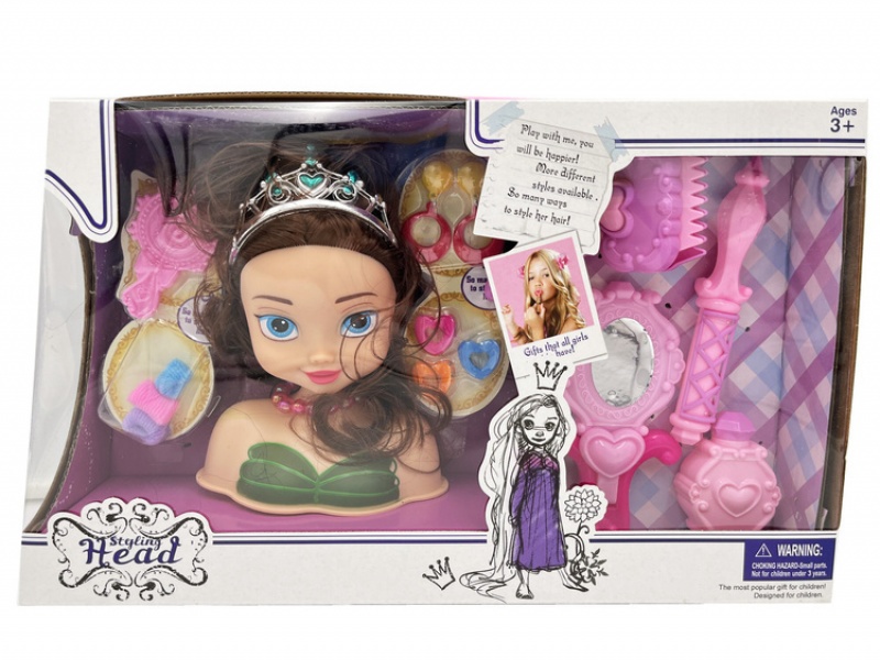 GŁOWA LALKI 0745, Zabawki