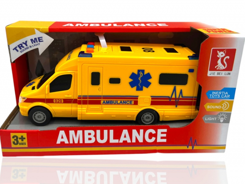 AMBULANS B/O 3924, Pojazdy, Zabawki