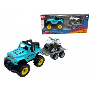 AUTO Z QUADEM 8760, Pojazdy, Zabawki