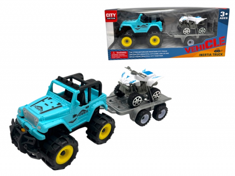 AUTO Z QUADEM 8760, Pojazdy, Zabawki