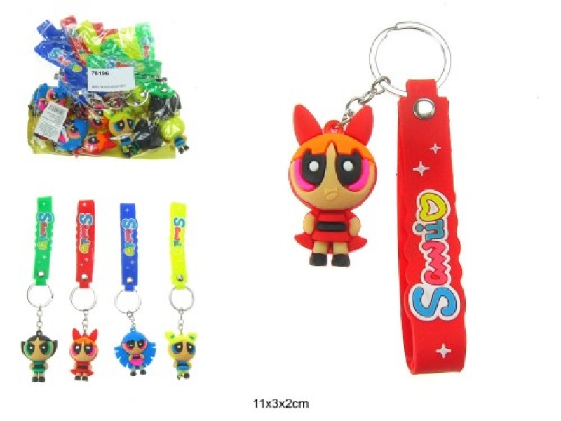 BRELOK DZIEWCZYNKA 4732, Breloki, Zabawki